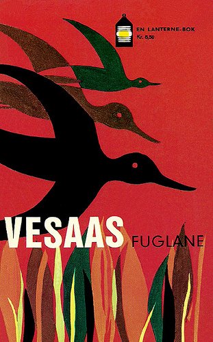 Omslaget til romanen "Fuglane" av Tarjei Vesaas