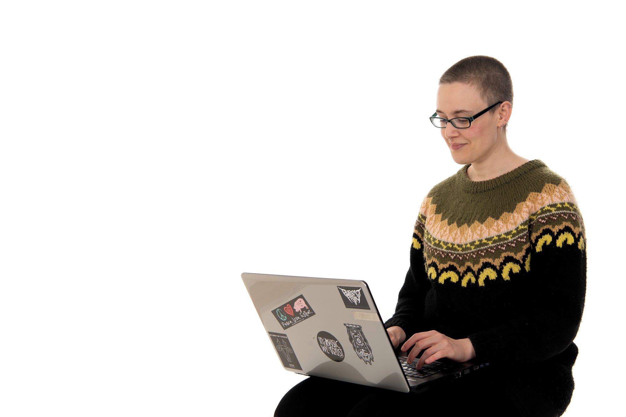 Oversetteren Siân Mackie. Foto: Julian Porter Photography